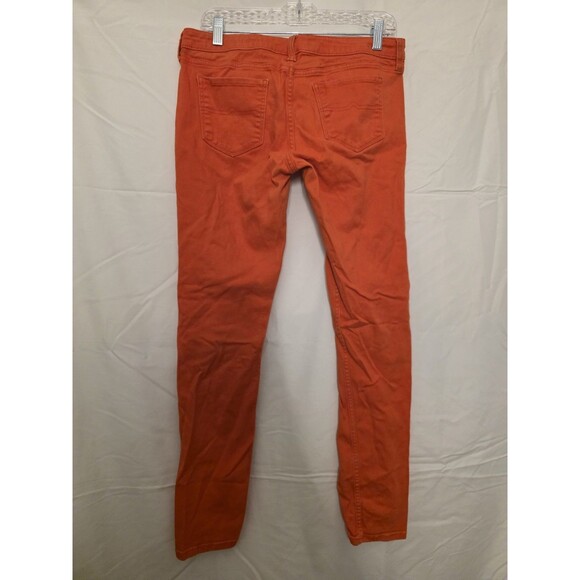Arizona Jean Company Super Skinny Orange Jeans Women’s Size 11 - Picture 5 of 5